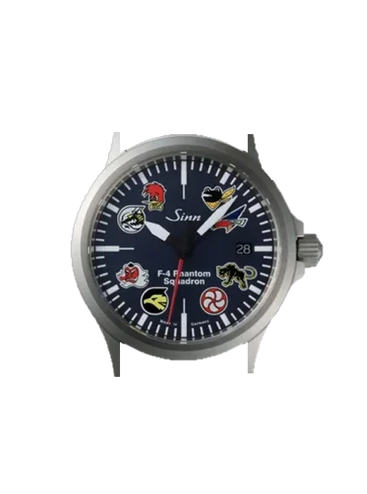 Instrument Watches 556.F-4.II con Cinturino Grand Cavalier Cuir Arancione