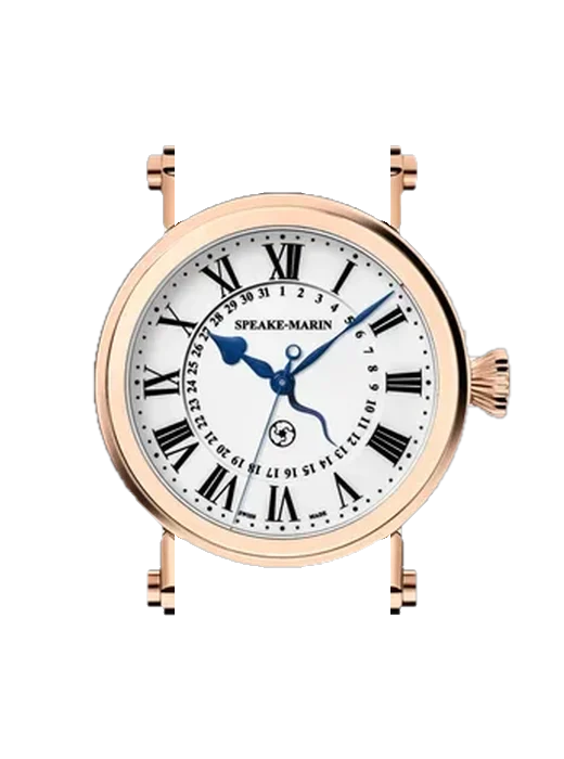 J-Class PIC.10005-01 con Cinturino Vitello Vintage Marrone — Patina Naturale