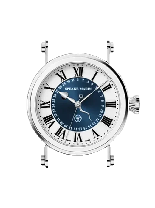 J-Class PIC.10006-04 avec Bracelet de montre en cuir de veau vintage marron — Patine naturelle