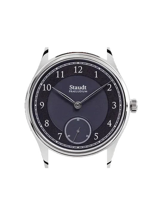 Praeludium Hand Wound P11.011-A01 con Cinturino Vitello Vintage Marrone — Patina Naturale