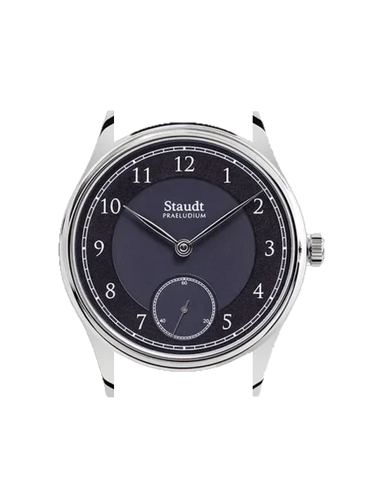 Praeludium Hand Wound P11.011-A02 mit Armband aus italienischem braunem Leder