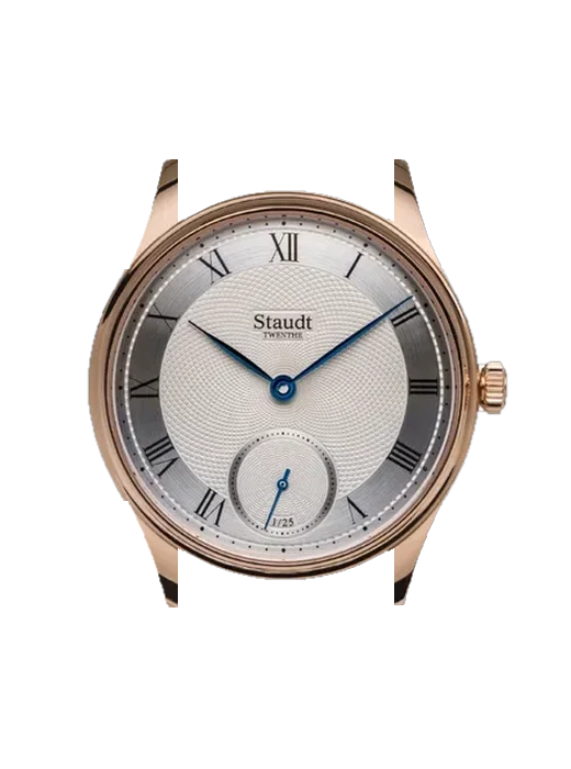 Praeludium Hand Wound P12.072 mit Armband aus italienischem braunem Leder