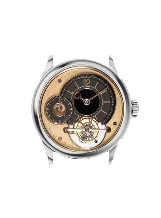 Tourbillon con Correa Grand Cavalier de cuero naranja