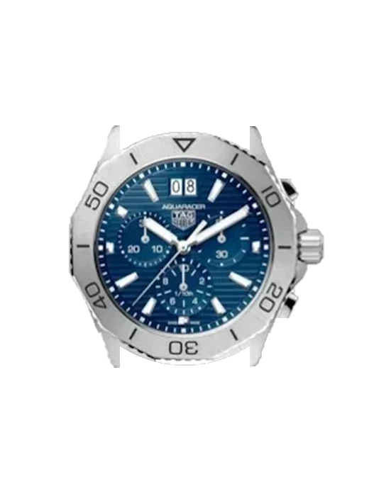 Aquaracer CBP1113.BA0627 mit Hybrid Armband aus Alligator und Kautschuk Blau