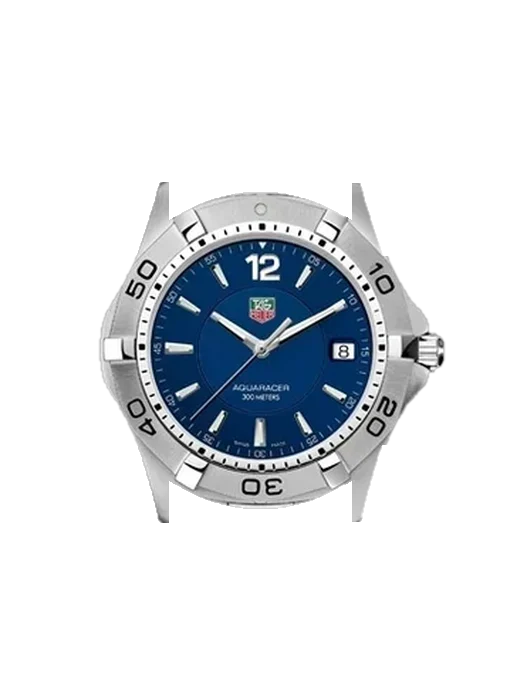 Aquaracer WAF1113.BA0801 con Correa Grand Cavalier de cuero naranja