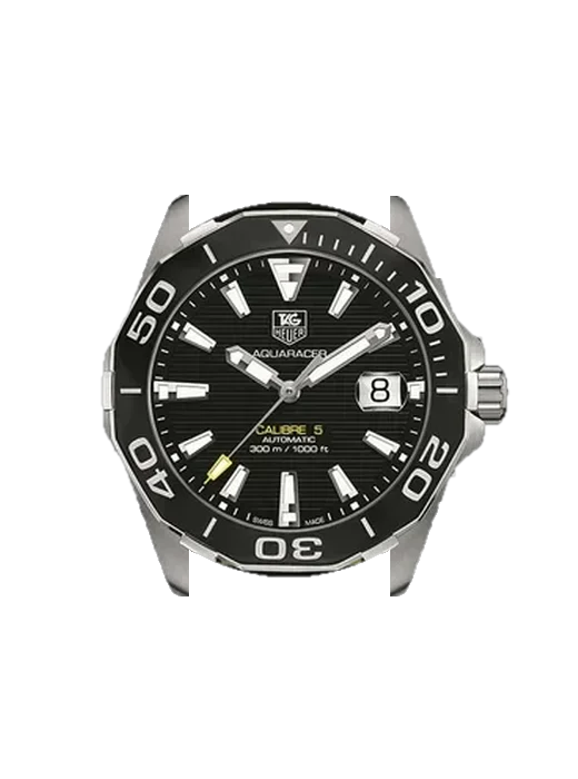 Aquaracer WAY211A.FC6362 con Correa Grand Cavalier de cuero naranja