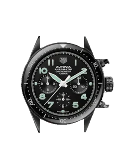 Autavia CBE511C.FC8280 with Grand Cavalier Leather Strap Orange