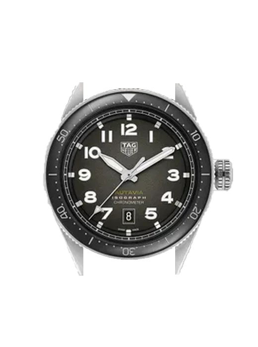 Autavia WBE5110.FC8266 with Grand Cavalier Leather Strap Orange