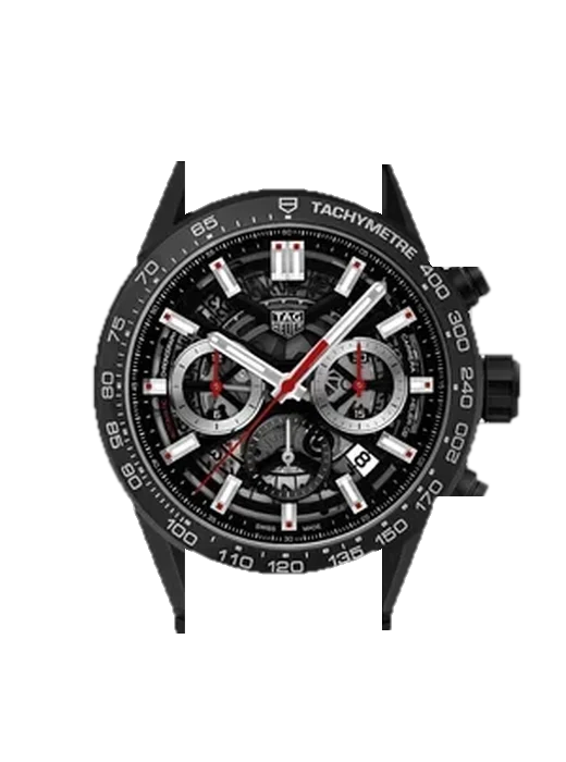 Carrera CBG2090.FT6145 con Cinturino Grand Cavalier Cuir Arancione