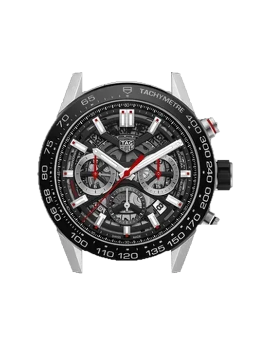 Carrera CBG2A10.BA0654 avec Bracelet Grand Cavalier Cuir Orange