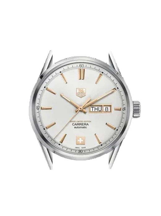 Carrera WAR201M.BA0723 with Grand Cavalier Leather Strap Orange