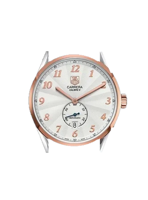 Carrera WAS2151.BD0734 con Correa Grand Cavalier de cuero naranja