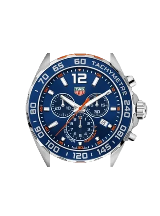 Formula 1 CAZ1014.FT8028 mit Vintage Kalbslederarmband Braun — Natürliche Patina