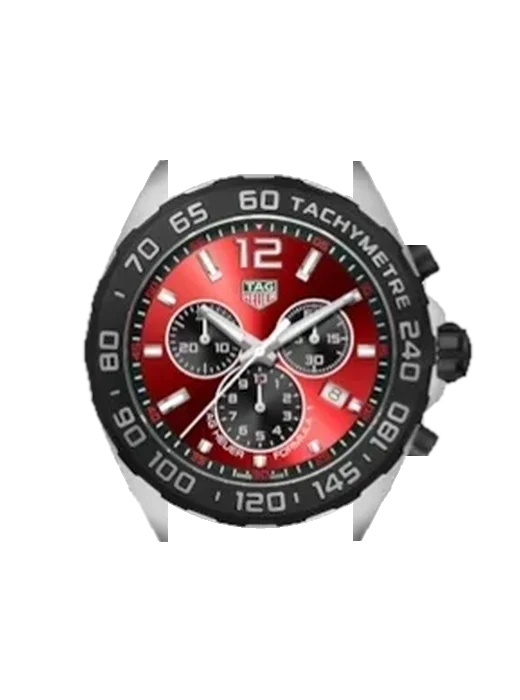 Formula 1 CAZ101AN.BA0842 avec Bracelet Grand Cavalier Cuir Orange