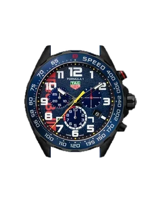 Formula 1 CAZ101AZ.FT8090 avec Bracelet de montre en cuir de veau vintage marron — Patine naturelle