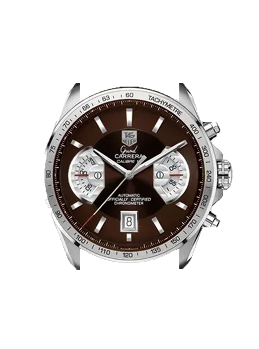Grand Carrera CAV511E.FC6231 with Vintage Brown Calfskin Strap — Natural Patina