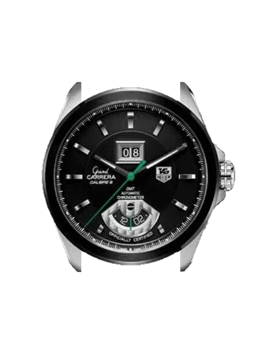 Grand Carrera WAV5114.FC6238 avec Bracelet de montre en cuir de veau vintage marron — Patine naturelle