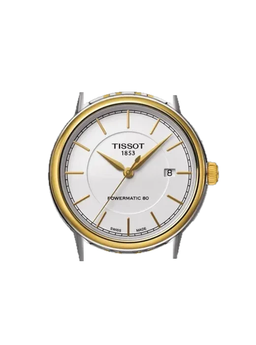 Carson T085.407.22.011.00 avec Bracelet Grand Cavalier Cuir Orange