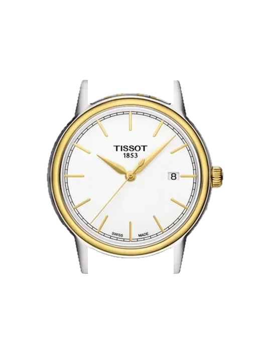 Carson T085.410.22.011.00 avec Bracelet en cuir italien marron