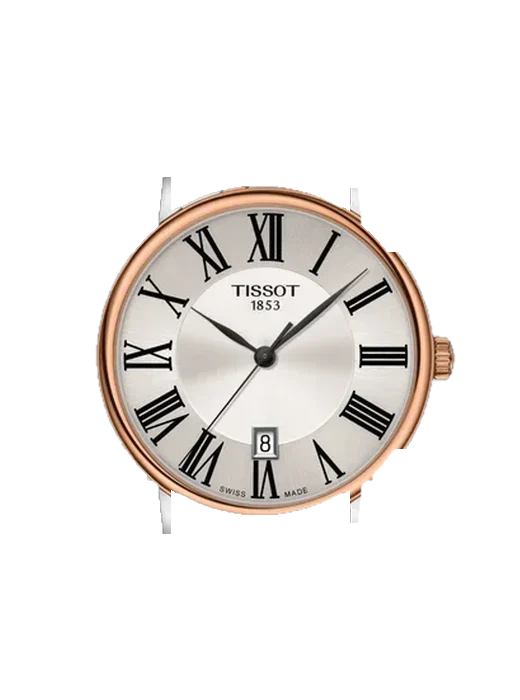 Carson T122.410.22.033.00 avec Bracelet en cuir italien marron