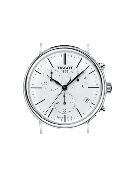 Carson T122.417.16.011.00 mit Armband aus italienischem braunem Leder