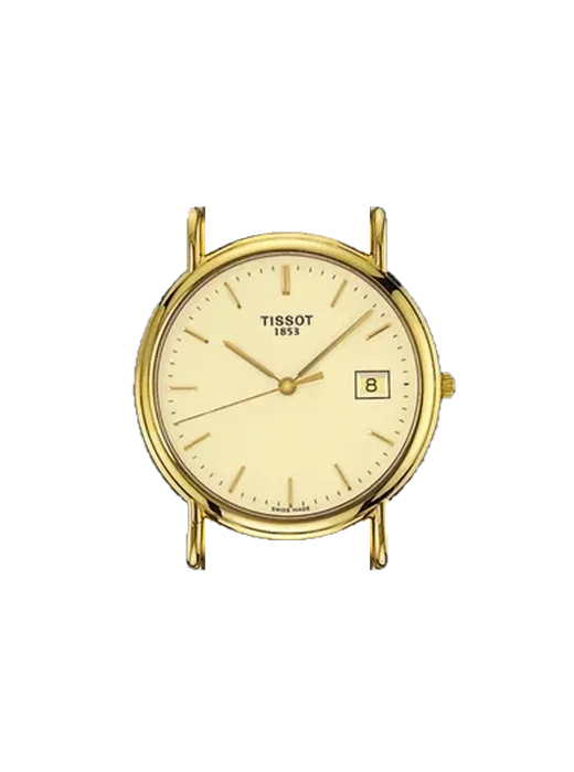 Carson T73.3.413.21 mit Rotes Saffiano-Armband mit ecrufarbenen Nähten
