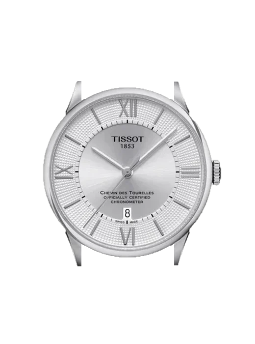Chemin Des Tourelles T099.408.11.038.00 avec Bracelet Grand Cavalier Cuir Orange