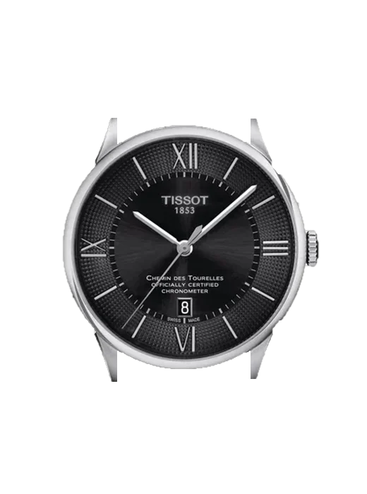 Chemin Des Tourelles T099.408.11.058.00 mit Armband aus italienischem braunem Leder