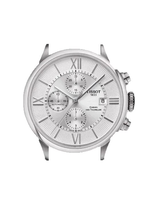 Chemin Des Tourelles T099.427.11.038.00 con Correa Grand Cavalier de cuero naranja