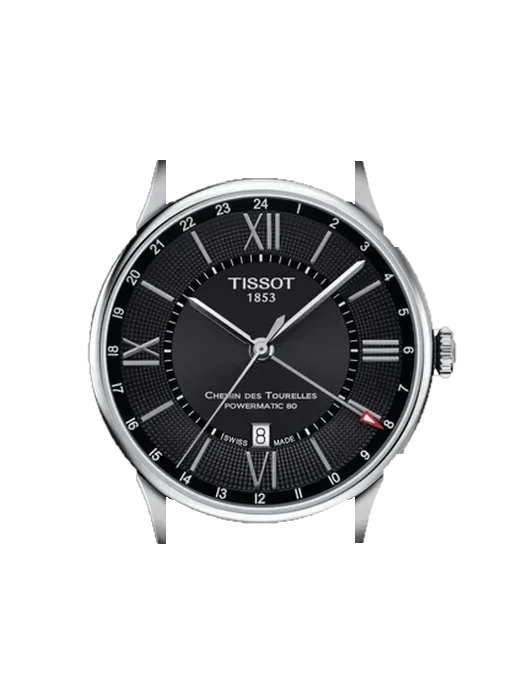 Chemin Des Tourelles T099.429.16.058.00 mit Armband aus italienischem braunem Leder