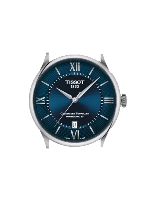 Chemin Des Tourelles T139.807.11.048.00 mit Armband aus italienischem braunem Leder