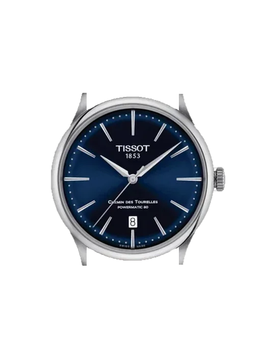 Chemin Des Tourelles T139.807.16.041.00 avec Bracelet Grand Cavalier Cuir Orange