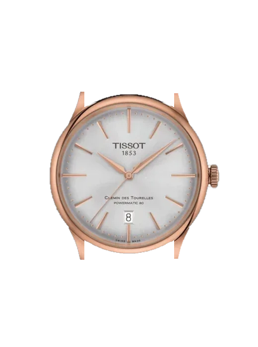 Chemin Des Tourelles T139.807.36.031.00 mit Armband aus italienischem braunem Leder
