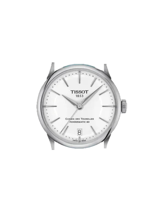 Chemin Des Tourelles T139.207.16.011.00 con Cinturino Vitello Vintage Marrone — Patina Naturale