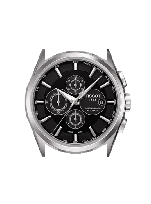 Couturier T035.627.11.051.00 with Vintage Brown Calfskin Strap — Natural Patina
