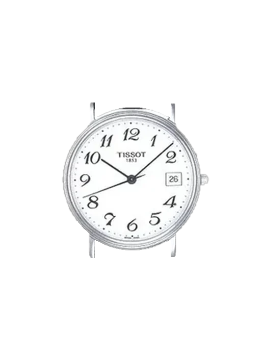 Desire T52.1.421.12 mit Rotes Saffiano-Armband mit ecrufarbenen Nähten