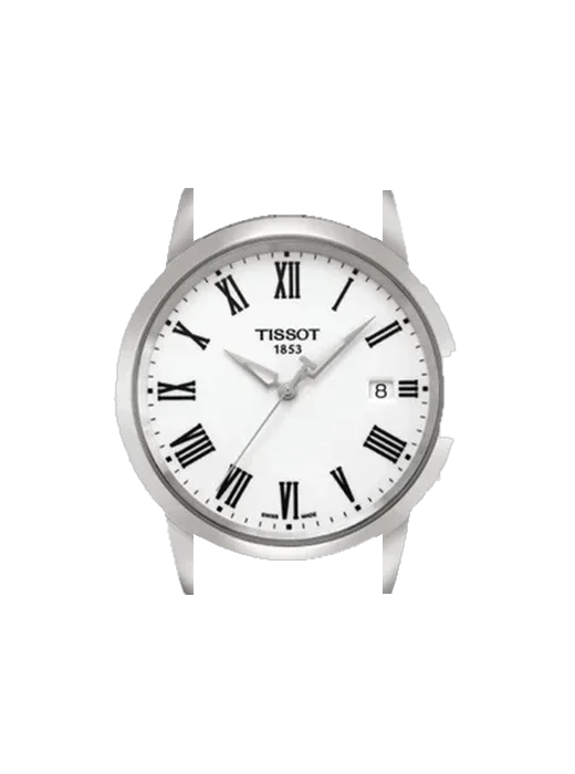 Dream T033.410.11.013.01 mit Vintage Kalbslederarmband Braun — Natürliche Patina
