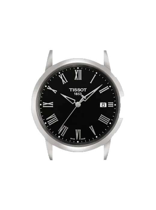 Dream T033.410.11.053.01 mit Vintage Kalbslederarmband Braun — Natürliche Patina