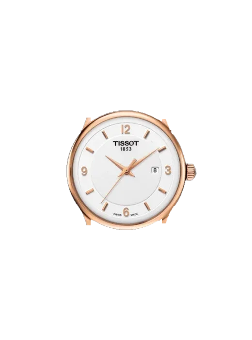 Dream T914.210.46.017.00 avec Bracelet Saffiano Rouge Surpiqûres Écru