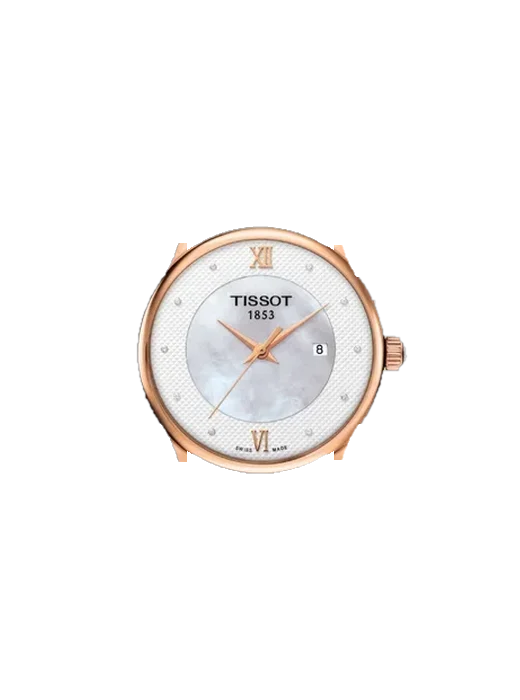 Dream T914.210.76.116.00 avec Bracelet Saffiano Rouge Surpiqûres Écru