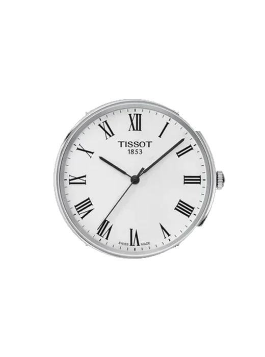 Everytime T109.410.11.033.00 con Cinturino Vitello Vintage Marrone — Patina Naturale