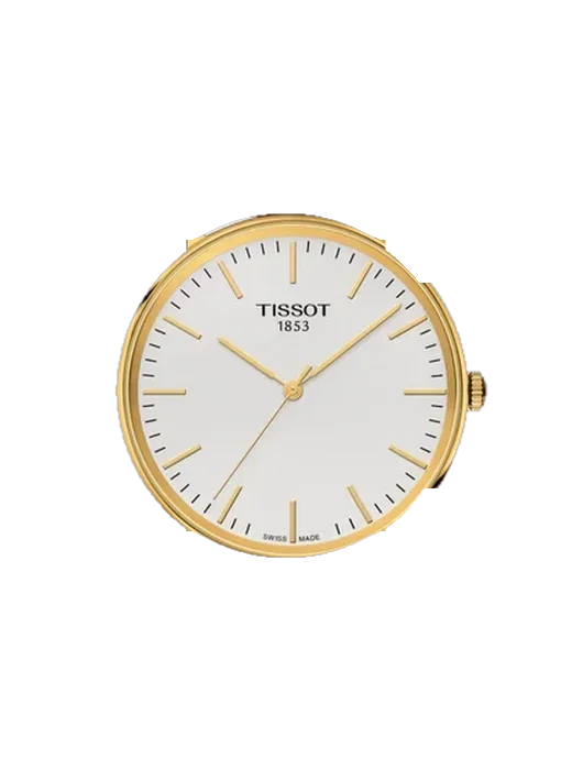Everytime T109.410.36.031.00 con Cinturino Vitello Vintage Marrone — Patina Naturale