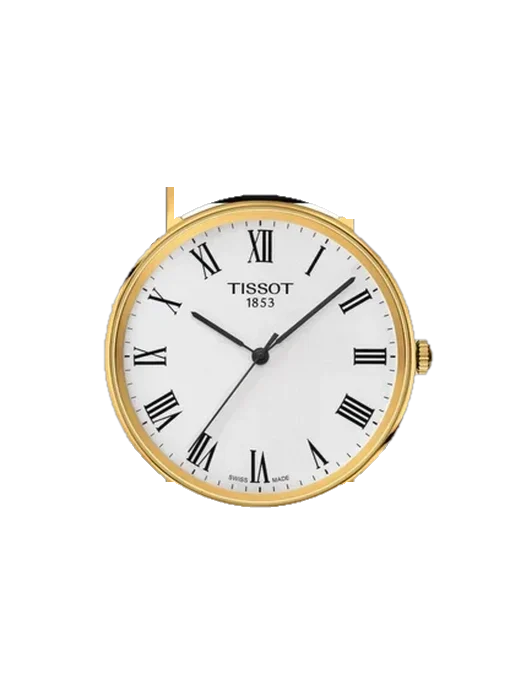Everytime T109.410.36.033.00 con Cinturino Vitello Vintage Marrone — Patina Naturale