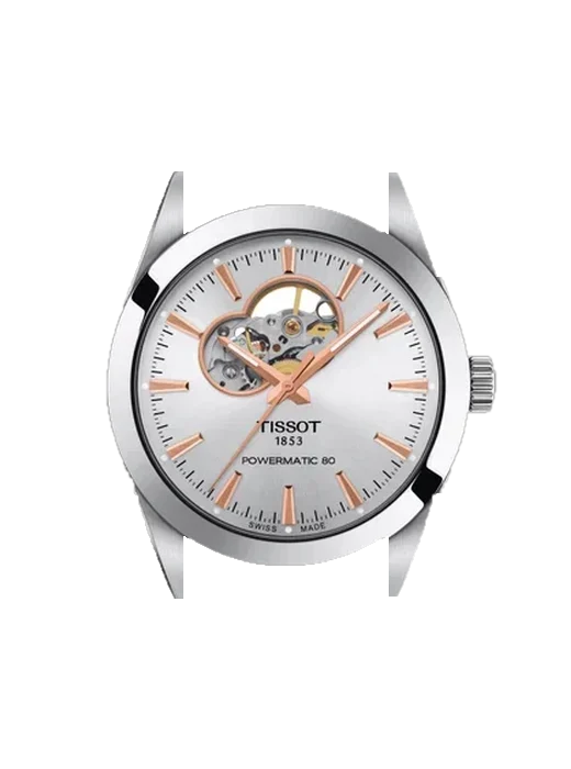 Gentleman T127.407.11.031.01 mit Grand Cavalier Cuir Armband Orange