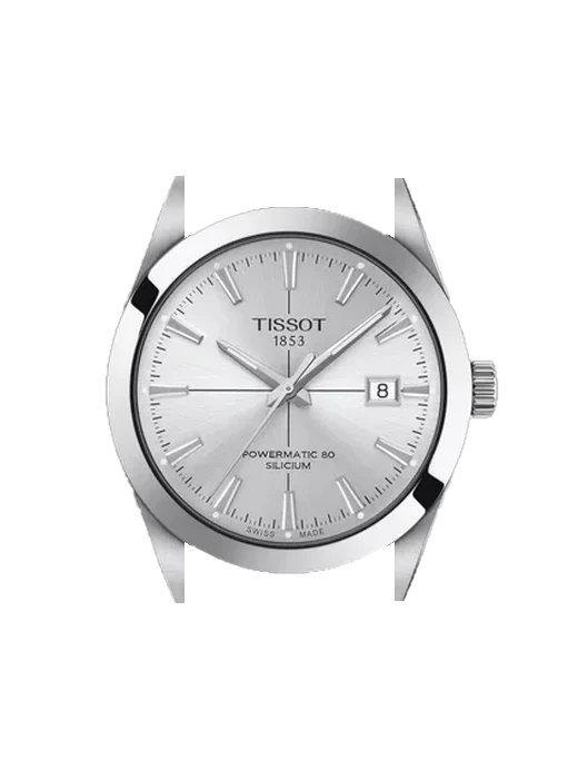 Gentleman T127.407.16.031.01 with Grand Cavalier Leather Strap Orange