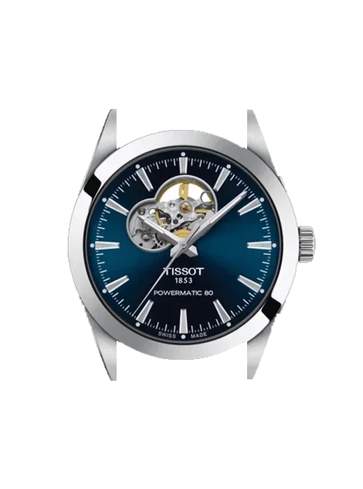 Gentleman T127.407.11.041.01 mit Armband aus italienischem braunem Leder