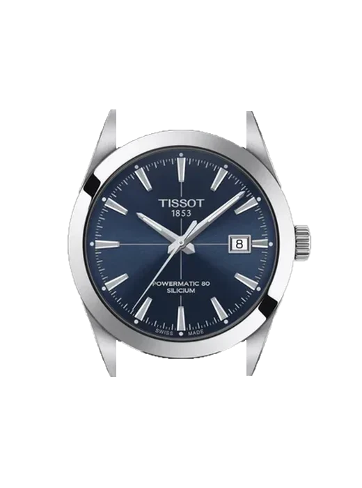 Gentleman T127.407.16.041.01 avec Bracelet Grand Cavalier Cuir Orange
