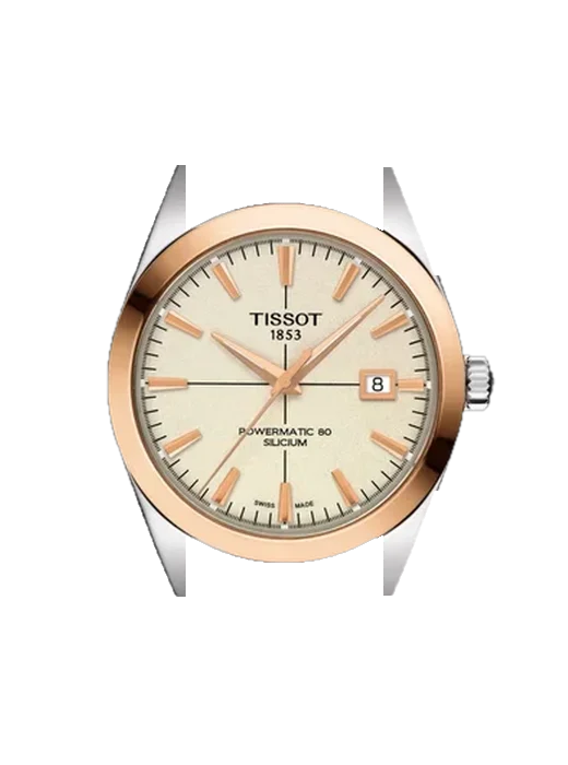 Gentleman T927.407.46.261.00 avec Bracelet Grand Cavalier Cuir Orange