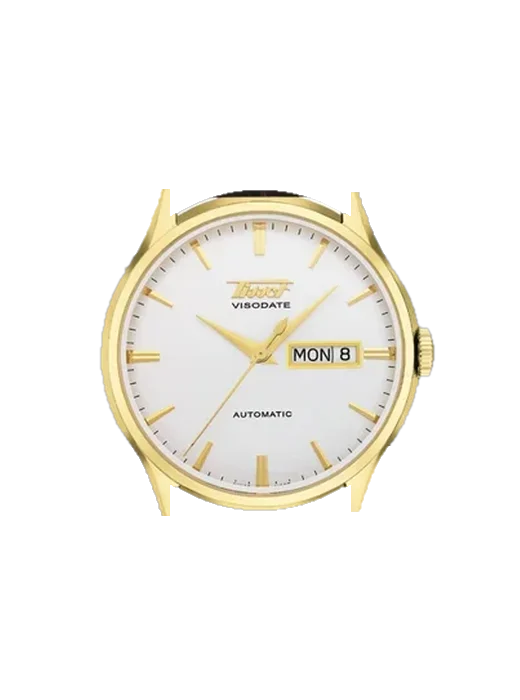 Heritage T019.430.36.031.01 with Grand Cavalier Leather Strap Orange