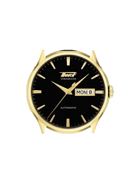 Heritage T019.430.36.051.01 mit Armband aus italienischem braunem Leder
